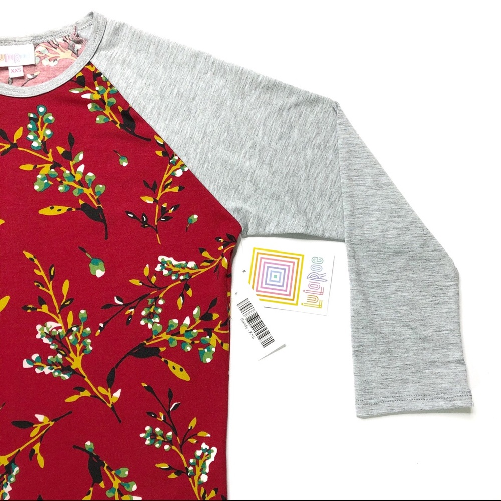 LuLaRoe Randy Raglan T-shirt - Picture 4 of 8